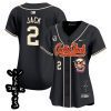 jack 2 houston astros cactus jack patch v2 women jersey black