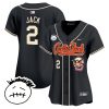 jack 2 houston astros cactus jack patch v3 women jersey black