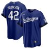 jackie robinson 42 los angeles dodgers city connect men jersey royal