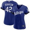 jackie robinson 42 los angeles dodgers city connect women jersey royal