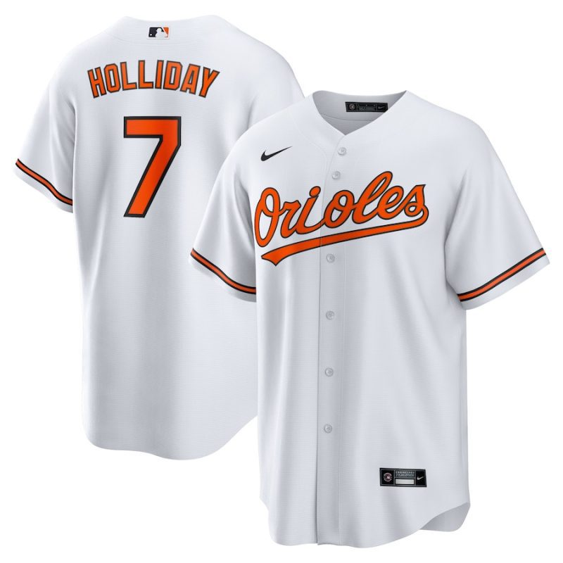 jackson holliday 7 baltimore orioles home men player jersey white