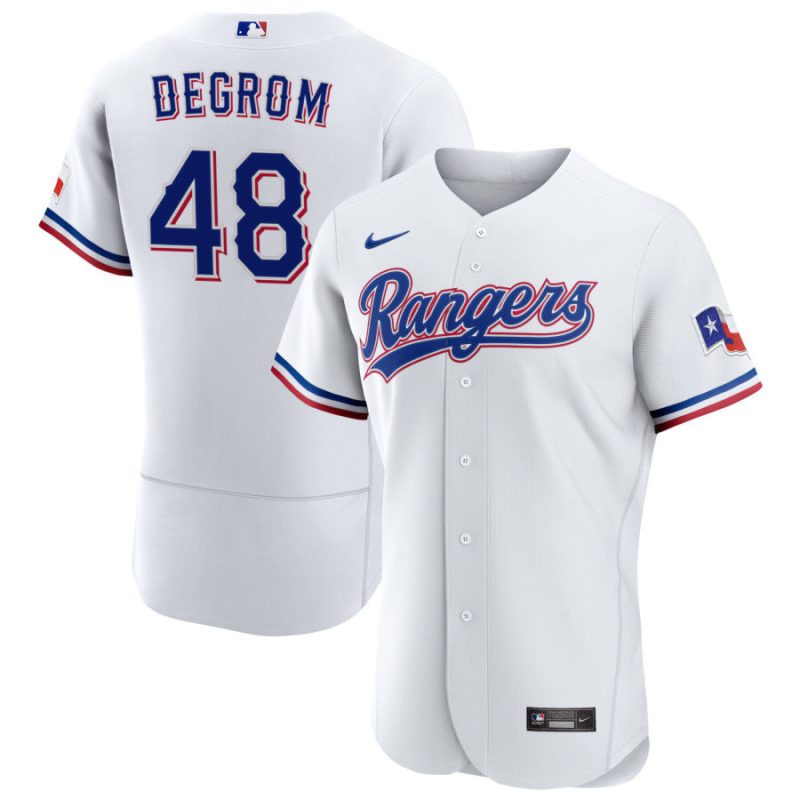 jacob degro 48 texas rangers 2023 home elite jersey white