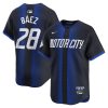 javier baez 28 detroit tigers 2024 city connect limited men jersey navy