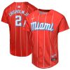 jazz chisholm jr 2 miami marlins city connect limited youth jersey red