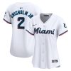 jazz chisholm jr 2 miami marlins home limited women jersey white