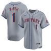 jeff mcneil 1 new york mets away limited player men jersey gray