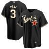 jeremy pena 3 houston astros cactus jack black jersey men