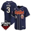 jeremy pena 3 houston astros cactus jack celebrity softball game patch men jersey navy