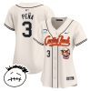 jeremy pena 3 houston astros cactus jack patch v3 women jersey cream