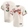 jeremy pena 3 houston astros mexico cactus jack men jersey cream