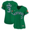 jeremy pena 3 houston astros mexico women jersey green