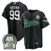 jerome brown 99 philadelphia eagles jerome brown retired patch baseball men jersey black