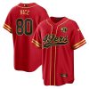 jerry rice 80 san francisco 49ers baseball men jersey black red