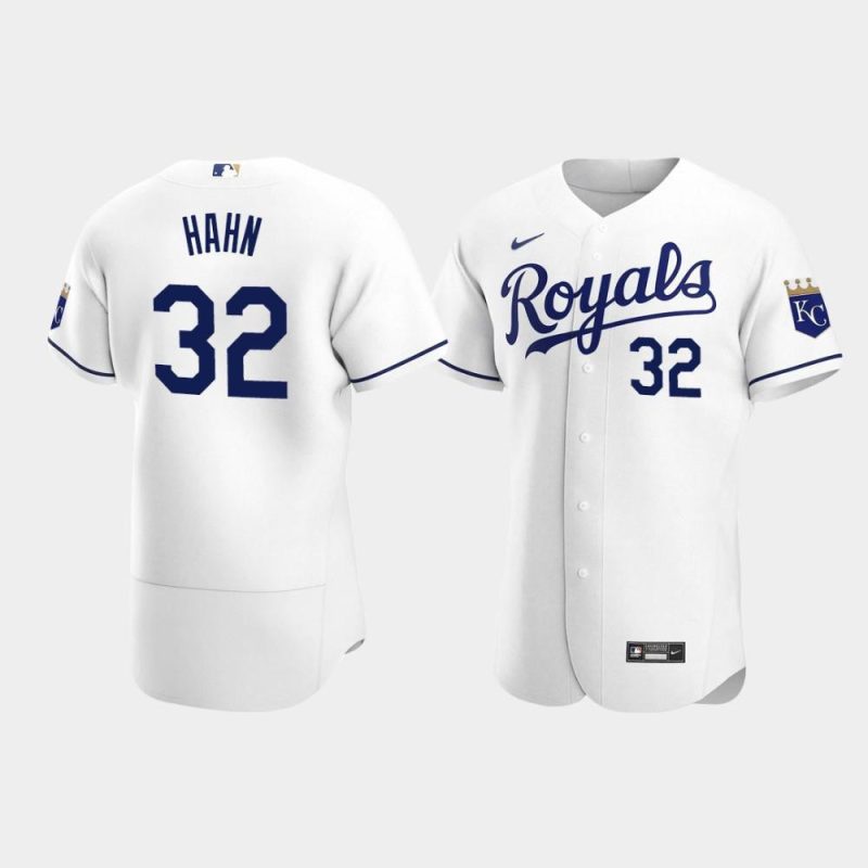 jesse hahn 32 kansas city royals white home jersey jersey