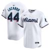 jesus luzardo 44 miami marlins home limited player men jersey white