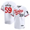 jhoan duran 59 minnesota twins home limited player men jersey white