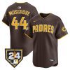 joe musgrove 44 san diego padres 2024 spring training men jersey brown