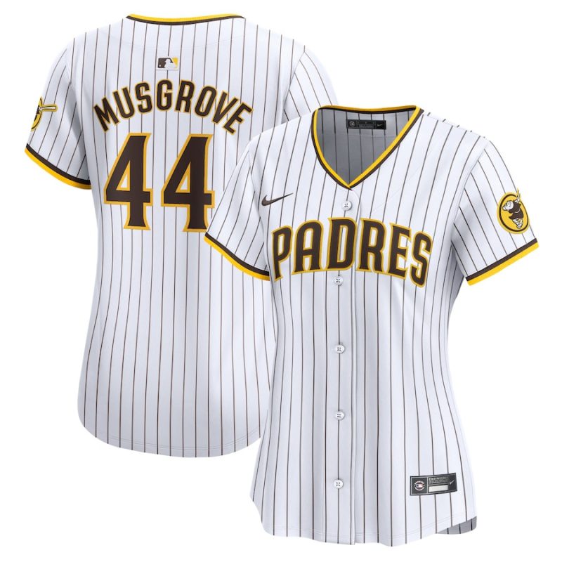 joe musgrove 44 san diego padres women home limited player jersey white