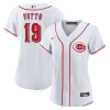 joey votto 19 cincinnati reds women home jersey white