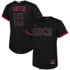 joey votto 19 cincinnati reds youth 2023 city connect jersey black