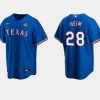 jonah heim 28 texas rangers 2023 world series stitched baseball jersey royal