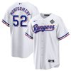 jordan montgomery 52 texas rangers 2023 world series stitched baseball jersey white