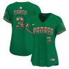 jorge cantu 3 san diego padres mexico women jersey green