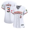 jorge cantu 3 san diego padres mexico women jersey white