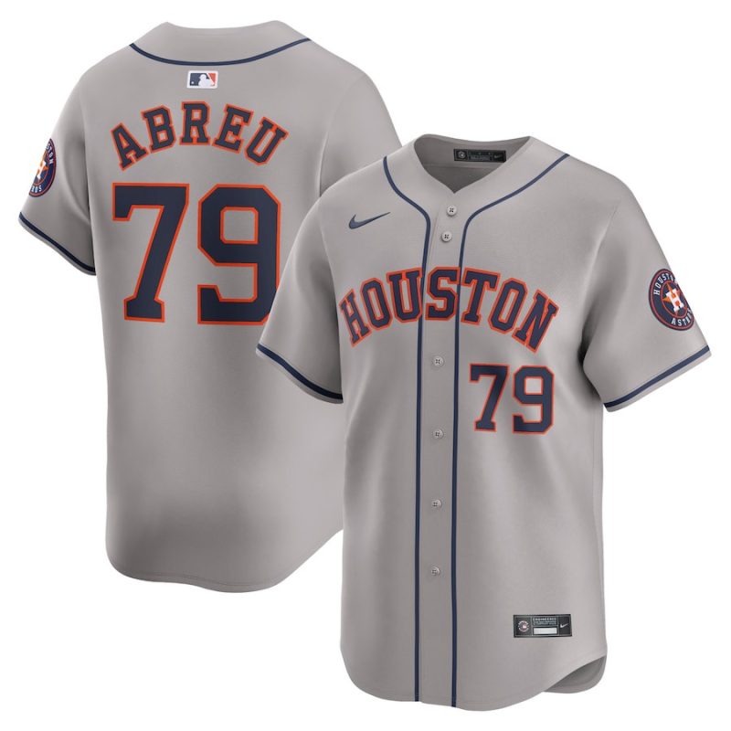 jose abreu 79 houston astros away limited player men jersey gray