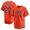 jose altuve 27 houston astros alternate limited men jersey orange