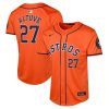 jose altuve 27 houston astros alternate limited youth jersey orange