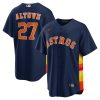 jose altuve 27 houston astros alternate men jersey navy