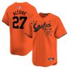 jose altuve 27 houston astros cactus jack men jersey orange