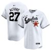 jose altuve 27 houston astros cactus jack white jersey v2 men