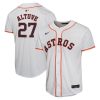 jose altuve 27 houston astros home game player youth jersey white