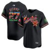 jose altuve 27 houston astros mexico cactus jack men jersey black