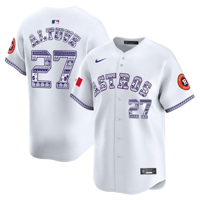 jose altuve 27 houston astros mexico men jersey white