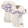 jose altuve 27 houston astros mexico women jersey cream