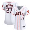 jose altuve 27 houston astros womens home limited player jersey white