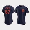 jose cisnero 67 detroit tigers navy alternate jersey jersey