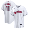 jose ramirez 11 cleveland guardians home men jersey white