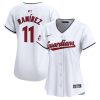 jose ramirez 11 cleveland guardians women home limited jersey white