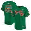 jose urquidy 65 houston astros mexico cactus jack men jersey green