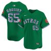 jose urquidy 65 houston astros mexico men jersey green