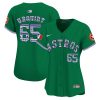 jose urquidy 65 houston astros mexico women jersey green