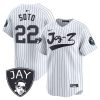 juan soto 22 new york yankees jay z men jersey white