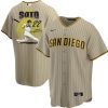 juan soto 22 san diego padres signed hit 2023 alternate player men jersey tan