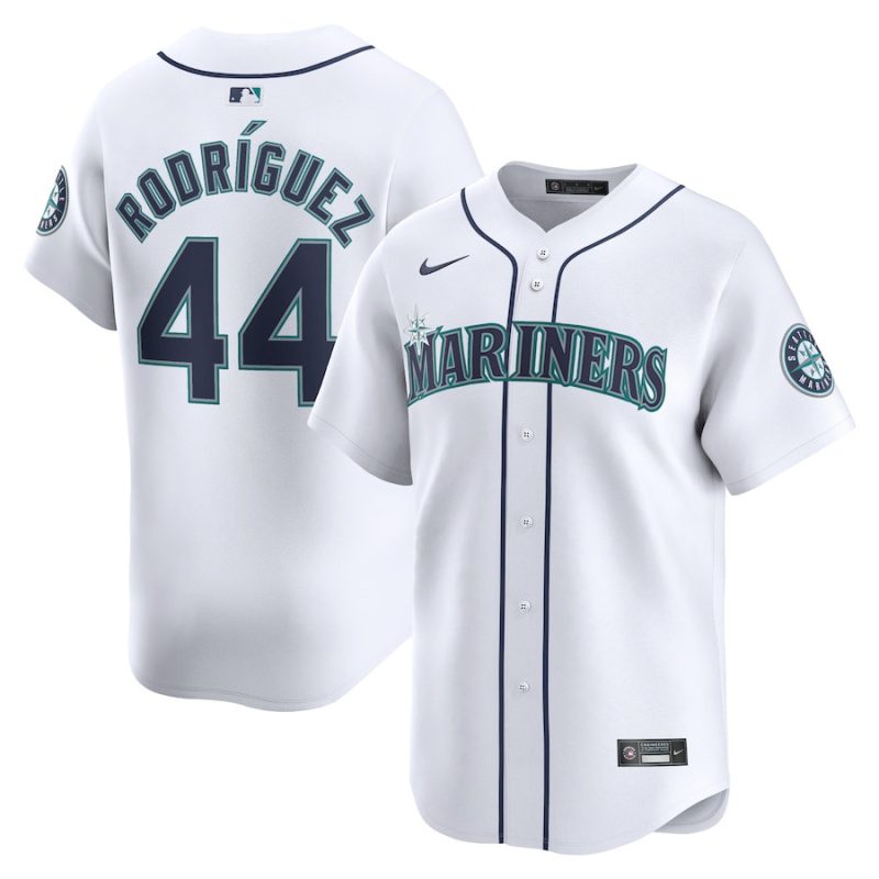 julio rodriguez 44 seattle mariners home limited player men jersey white