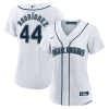 julio rodriguez 44 seattle mariners women home jersey white