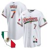 julio urias 7 los angeles dodgers mexico california map baseball men jersey white